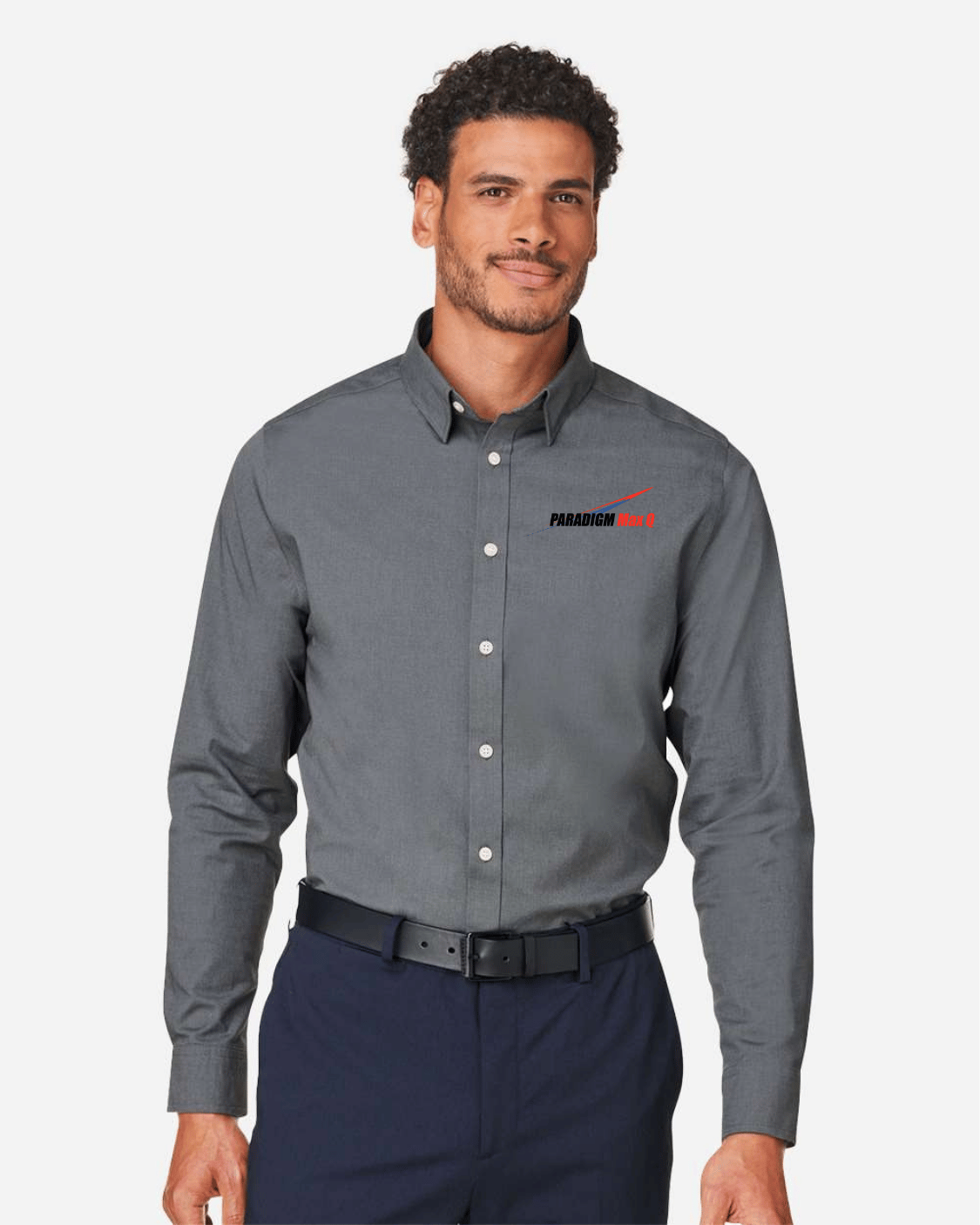 Men's Devon & Jones CrownLux Performance Spencer Poplin Dress Shirt -DG505