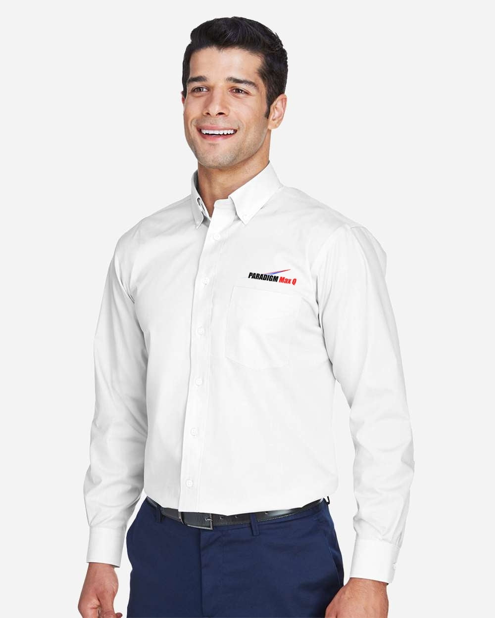 Devon & Jones - Men's Crown Collection® Broadcloth Woven Dress Shirt - D620
