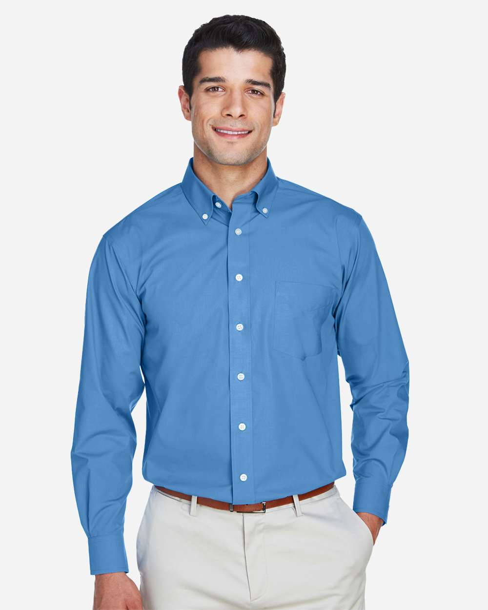 Devon & Jones - Men's Crown Collection® Broadcloth Woven Dress Shirt - D620