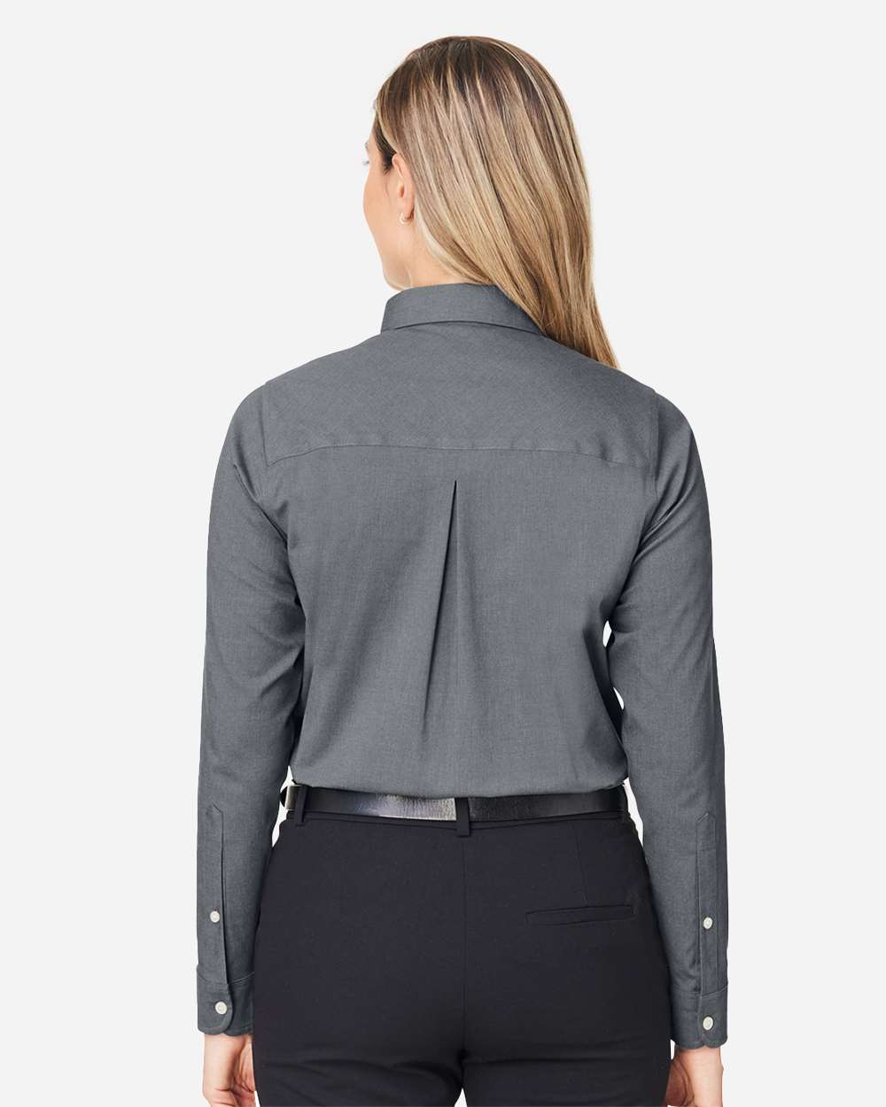 Women's Crownlux Performance® Spencer Poplin Dress Shirt - Devon & Jones DG505W