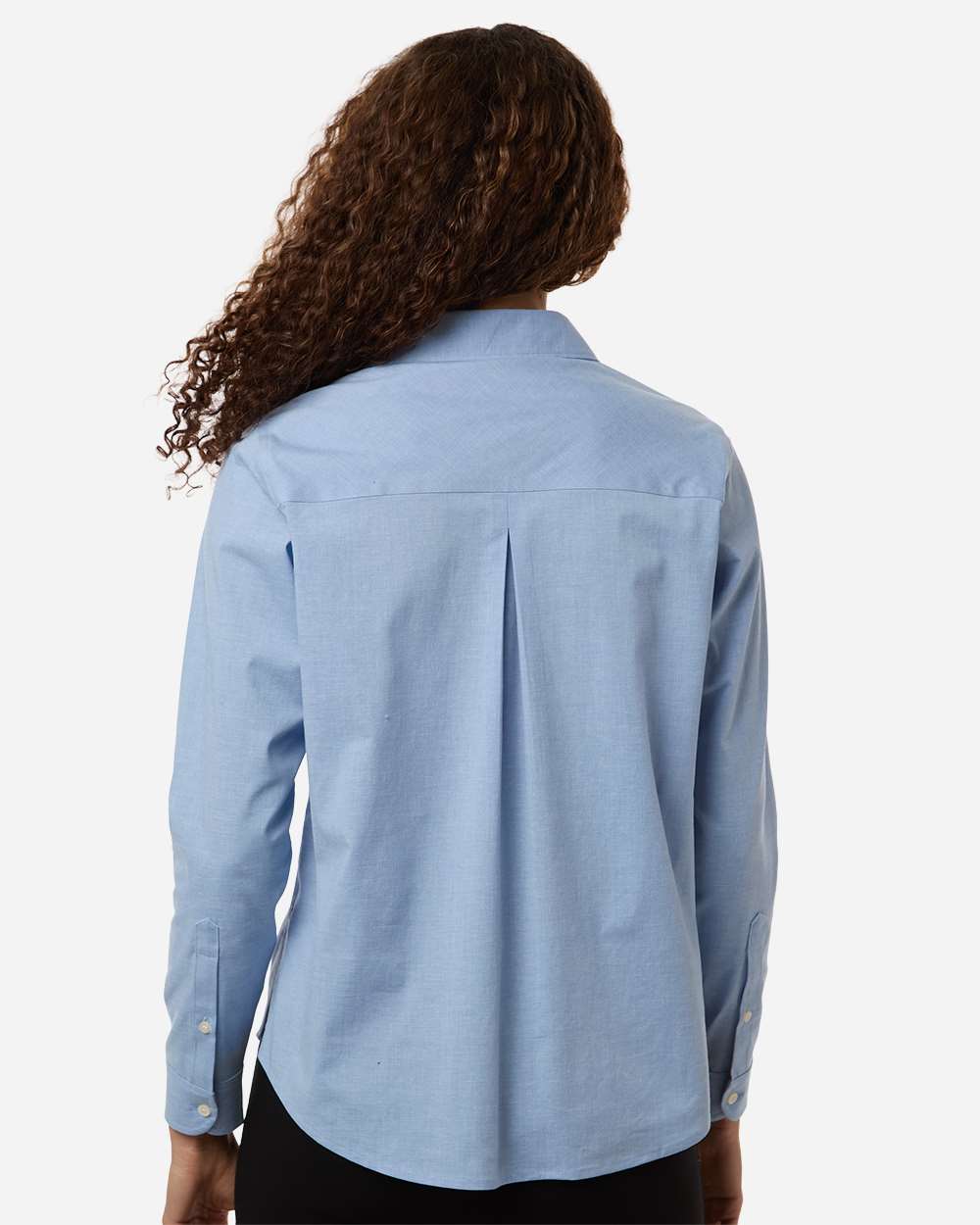 Women's Crownlux Performance® Spencer Poplin Dress Shirt - Devon & Jones DG505W