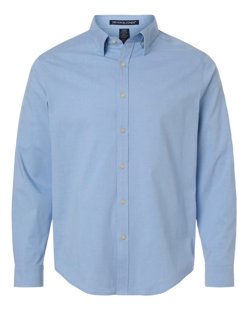 Men's Devon & Jones CrownLux Performance Spencer Poplin Dress Shirt -DG505