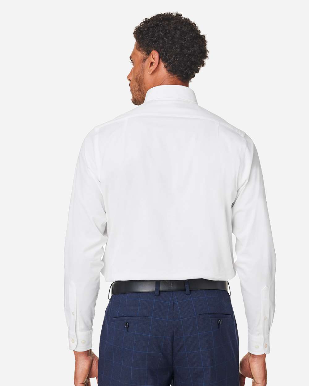 Men's Devon & Jones CrownLux Performance Spencer Poplin Dress Shirt -DG505