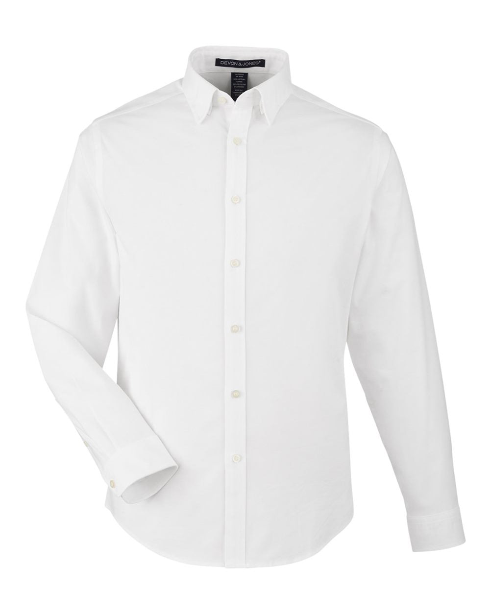 Men's Devon & Jones CrownLux Performance Spencer Poplin Dress Shirt -DG505