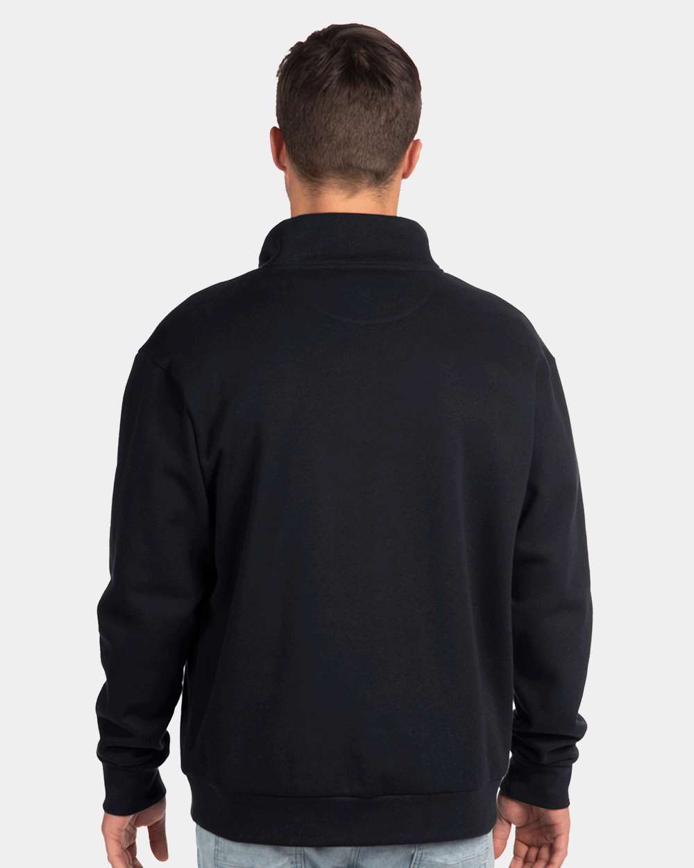 Unisex Fleece Quarter-Zip Pullover - Next Level 9643