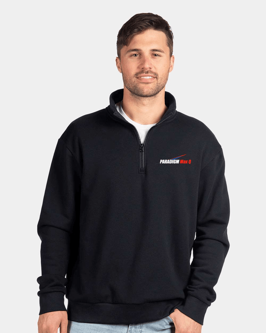 Unisex Fleece Quarter-Zip Pullover - Next Level 9643