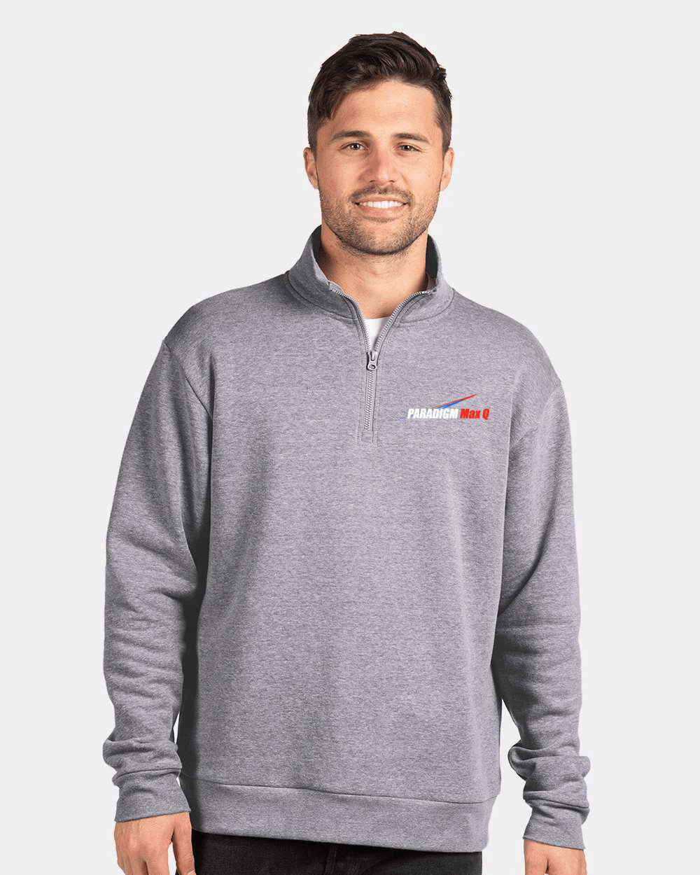 Unisex Fleece Quarter-Zip Pullover - Next Level 9643